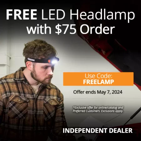 Amsoil headlamp promo